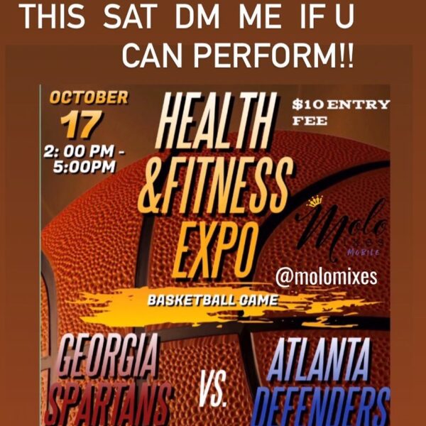 Looking for artists to perform Sat on Oct. 17 2pm to 5pm Health&Fitness Expo Basketball Game. New Hope Church of God 1790 Fairvi