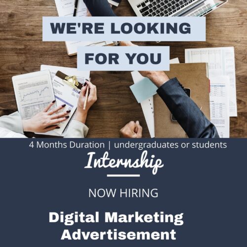 We looking for interns for our upcoming season from Jan 9 thru April 3rd. We need a digital marketing and advertisements expert f