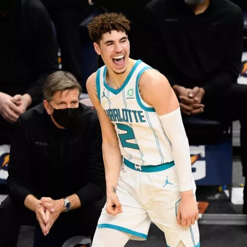 LaMelo Ball will continue to remain in the starting lineup via @sam perley💪💪 Georgia Spartans